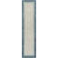 Tapis bleu en laine touffeté à la main Renne-936523067