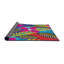 Tapis rose / jaune / bleu Nimrah-150877562