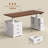 Slavica 63" W 3-Drawer Electric Computer Desk-788093027