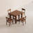17.7 in–99.6 in Mid-Century Modern Extendable Dining Table with Sturdy Base, Rectangular Expandable Kitchen Table for 2-10 People, Detachable & Space-Saving Dining Table for Small Apartments & Large Gatherings