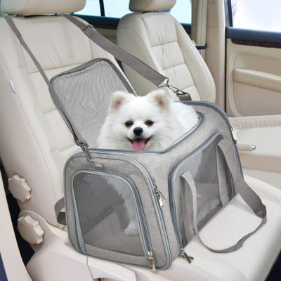 Dog Cat Carriers Puppies, Big Dog Carrier Soft Sided, Collapsible Travel Puppy Carrier