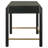 Black 2-Drawer Vanity Desk Makeup Table For Bedroom