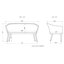 144.1cm Wide Loveseat with Cushions