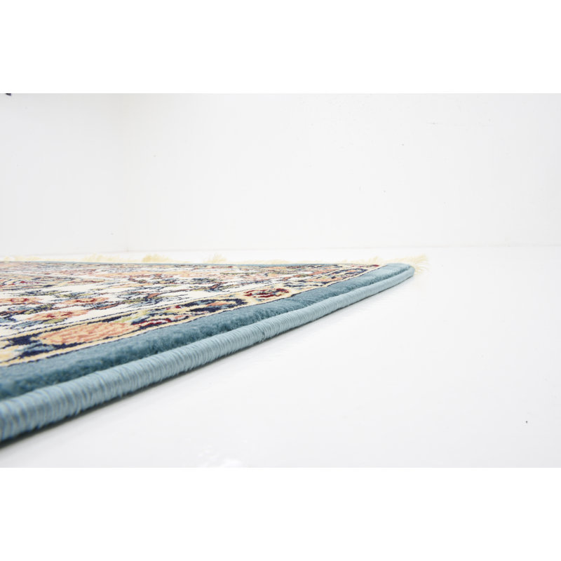 Tapis de style oriental multicolore Ledger, Tapis de couloir 2 pi 1 po x 8 pi
