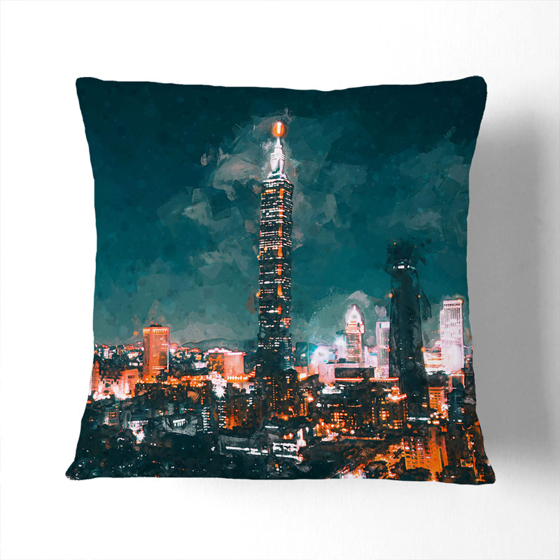 Square Cushion, 40cm H x 40cm W x 15cm D, Stone