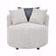 Fauteuil d'appoint basique en velours côtelé Malna
