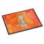 Tapis de porte pour l’extérieur antidérapant en aquarelle-38381446
