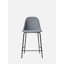 Harbour Upholstered Bar Stool with Metal Frame-90988357-90991436