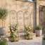 86.7 in. H x 19.7 in. W Iron Lattice Panel Trellis
