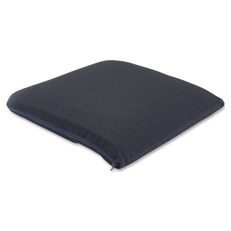 Coussin de siège avec sangle élastique, Noir