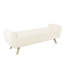 Banc de rangement rembourré Amsi-753005872