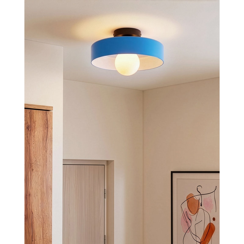 Beamon Glass Flush Mount