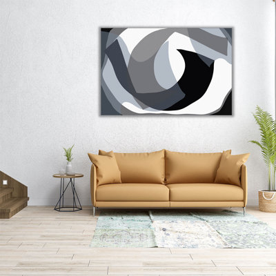 «Bold Curve 1», reproduction d'art sur toile
