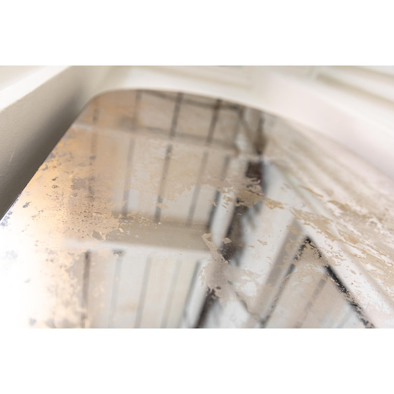 Arched Antique LiteMirror, 84" x 60"
