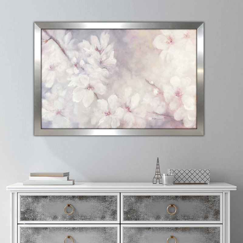 «Cherry Blossoms» par Julia Purinton - reproduction de cadre photo, H 21,5 po x l 27,5 po x P 0,75 po