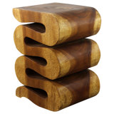 Raechell Solid Wood End Table