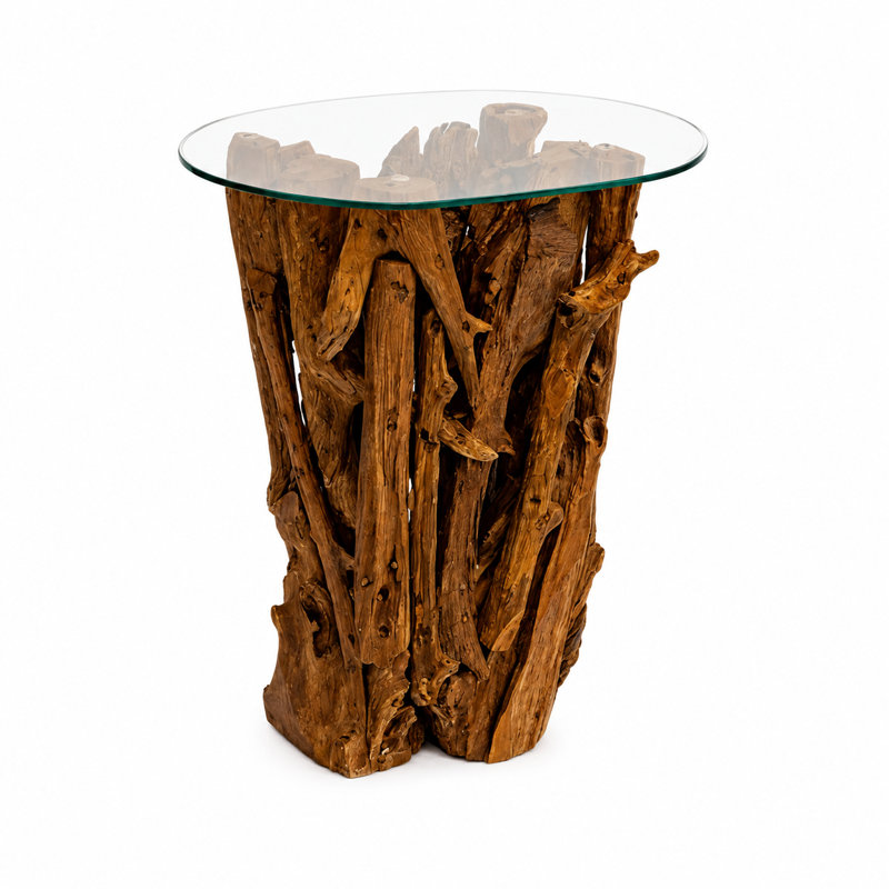 Coffee Table, Oval Glass