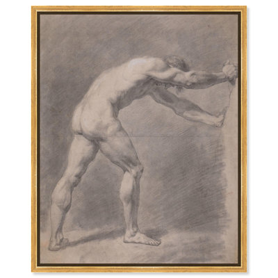 Figuratif mâle rétro par Art Remedy