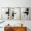Série ABSTRACT - Impression encadrée sur mesure de qualité supérieure - 3 pièces-103618225-103618226