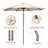 Flewellyn 8'10" Market Umbrella-890207581