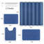 Ensemble de rideau de douche avec tapis-1838201144