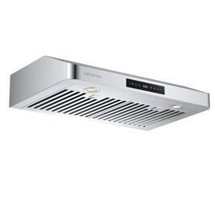 VENFAN 30 in.1200 CFM Under Cabinet Range Hood in Stainless Steel with Gesture Control & Delay Shutoff