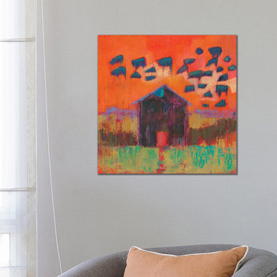 Kasten Barn 1 Piece Wrapped Canvas Painting