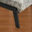 Chaise d'appoint moderne, fauteuil de lecture rembourré