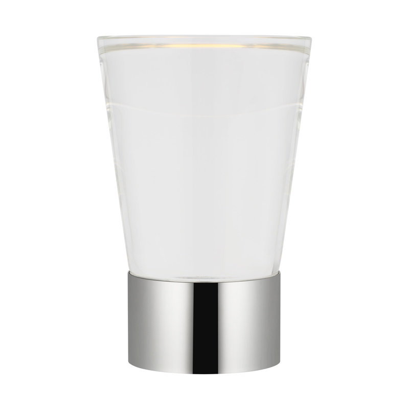 Caspe 8 Rechargeable Table Lamp, Silver
