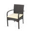[Ensemble de 2] Chaises de cuisine Cordoba Kd Pe Wicker