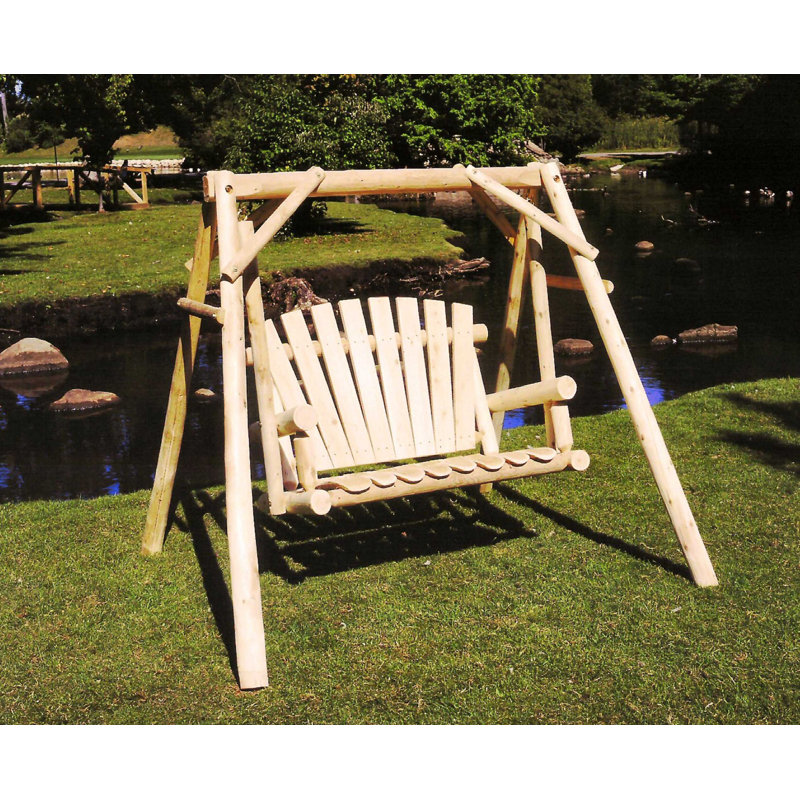 Weitzman 2 Person Cedar Porch Swing