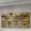 « Lost in the World », reproduction d'art sur bois de pin naturel-794950391