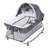 Cozy Grey Bassinet with Mattress