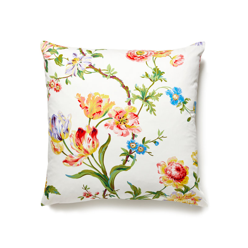 Square Pillow Cover & Insert, Summer Multi