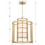 Hulton 6 - Light Chandelier
