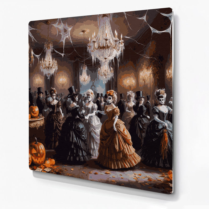 Halloween, décorations d'Halloween antiques, H 12 po x l 12 po