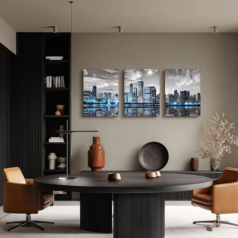 3 Piece Wrapped Canvas Print