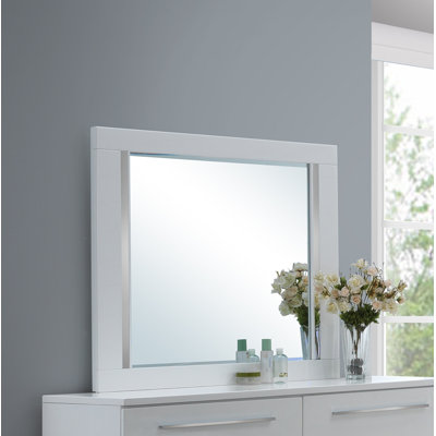 Kleier Flat Wall Mirror