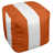 Orange / blanc / orange