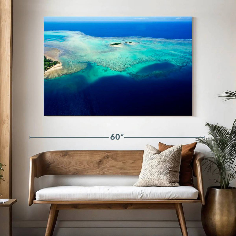 Gillard Taevuni Island, 34" H x 51" W