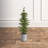 Faux Cedar Tree in Metal Pot-1318244223
