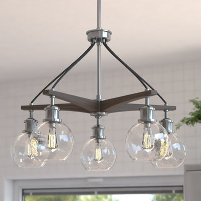 Alva 5 - Light Dimmable Geometric Chandelier