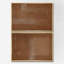 Mid-Century Modern Brown Abstract Polygon - ensemble de 2 reproductions sur toile flottantes-98554082-98554081