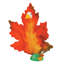 Grandes feuilles d'automne