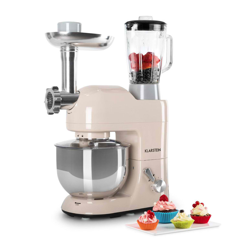 Klarstein 5L Stand Mixer, Cream