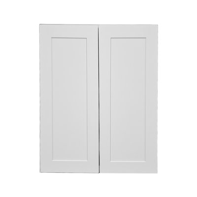 33W Kitchen Wall Cabinet - Shaker Style