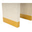 Ensemble de 2 tables d'appoint modernes au design arqué innovant-115047279