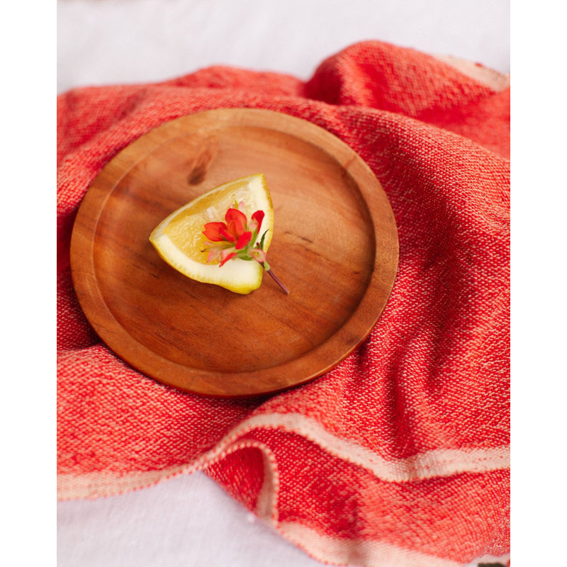 Serviette rouge