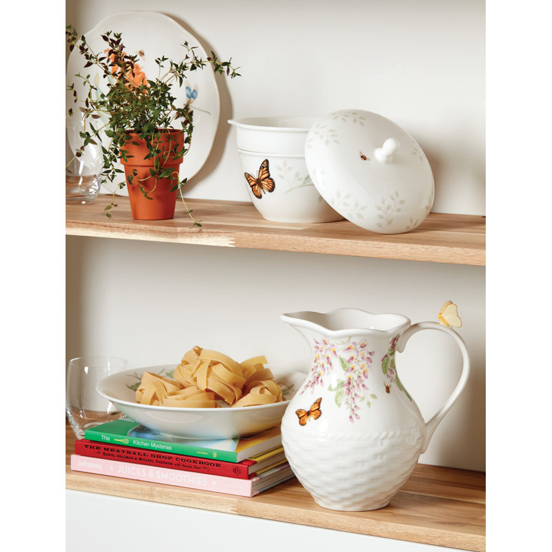 Butterfly Meadow 3-Piece Stackable Bowl Set