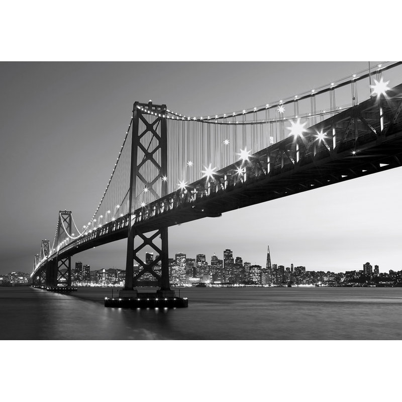 San Francisco Skyline Non Woven Wall Mural - 2.54m x 366cm